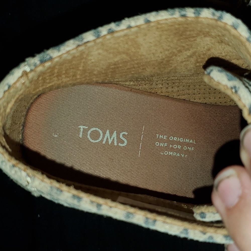 Tom's Leopard Print Wedge Boot - image 6